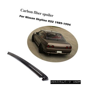 GAp[c Carbon Fiber Rear Trunk Spoilers Wings For Nissan Skyline Nismo R32 GTR 89-94 YXJCCNISSO R32 GTR 89-94pJ[{t@Co[AgNX|C[ECO