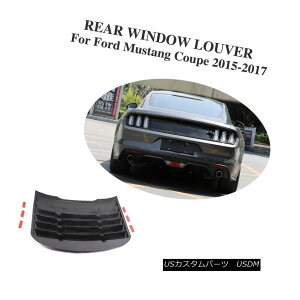 エアロパーツ Rear Window Roof Sun Shade Visor Spoiler Cover Fit for Ford Mustang 2015-2017 フォード・マスタング2015-2017のリア・ウィンドウルーフ・サン・シェード・バイザー・スポイラー・カバー・フィット