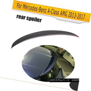 GAp[c Carbon Fiber Rear Trunk Boot Spoiler Fit For Benz A180 A200 A250 A45AMG 13-17 xcA180 A200 A250 A45AMG 13-17pJ[{t@Co[AgNu[cX|C[