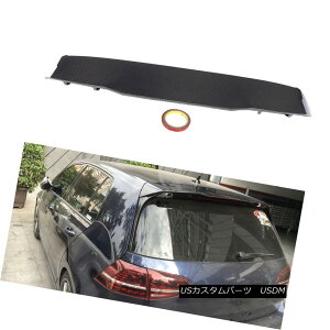 GAp[c Carbon Rear Roof Spoiler for Volkswagen VW GOLF 7 VII MK7 GTI Hatchback 14-16 tHNX[QVW GOLF 7 VII MK7 GTInb`obN14-16pJ[{A[tX|C[
