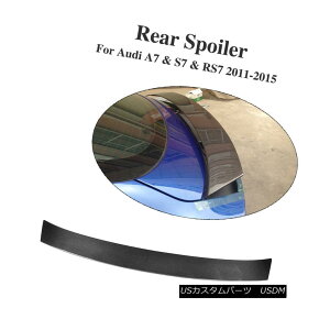 �G�A���p�[�c Carbon Fiber Rear Trunk Spoiler Tail Lip Wing Fit For Audi A7 S7 RS7 2011-2015 Audi A7 S7 RS7 2011-2015�p�J�[�{���t�@�C�o�[���A�g�����N�X�|�C���[�e�[�����b�v�E�C���O