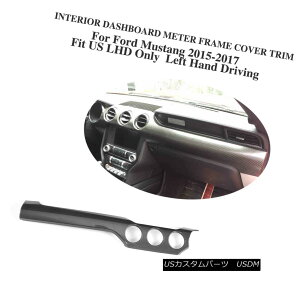 GAp[c Dashboard Frame Cover Trim DRY Carbon For Ford Mustang Left Hand Driving 15-17 _bV{[ht[Jo[gDRYJ[{tH[h}X^Opnh^]15-17