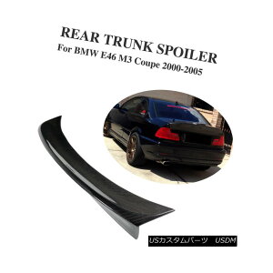 GAp[c Carbon Fiber Rear Trunk Spoiler Lip Bigger Wing CSL Fit for BMW E46 M3 Couple J[{t@Co[AgNX|C[bvrK[EBOCSLtBbgBMW E46 M3Jbvp