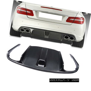 GAp[c Fits 09-12 Mercedes-Benz E-Class W207 E63 AMG Rear Bumper Diffuser FRP Black tBbg09-12ZfXxcENXW207 E63 AMGAop[fBt[U[FRPubN