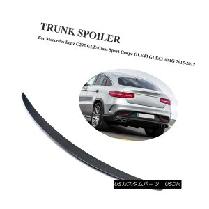 GAp[c Carbon fiber Rear Trunk Spoiler Wing Fit for Mercedes Benz GLE-Class GLE350 550 ZfXxcGLENXGLE350 550pJ[{t@Co[AgNEX|C[EBOEtBbg