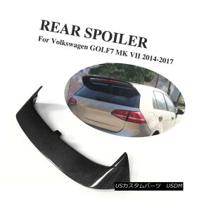 GAp[c Carbon Fiber Rear Roof Spoiler Top Wing Lip Fit for VW Volkswagen Golf VII MK7 VWtHNX[QStVII MK7pJ[{t@Co[A[tX|C[gbvECObvtBbg