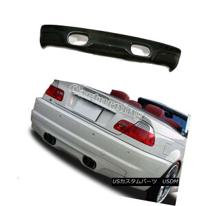 GAp[c Carbon Fiber Rear Bumper Diffuser Spoiler Kits Fit for BMW E46 M3 Coupe 2001-05 BMW E46 M3N[ypJ[{t@Co[Aop[fBt[U[X|C[Lbg2001-05