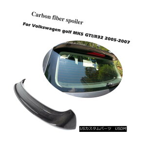 GAp[c Carbon Fiber Rear Roof Spoiler Fit for VW Volkswagen MK5 Golf 5 GTI R32 05-07 VWtHNX[QMK5StpJ[{t@Co[A[tX|C[tBbg5 GTI R32 05-07