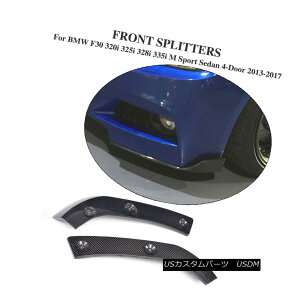 GAp[c 2PCS Front Bumper Splitters Fit For BMW 320i 325i 335i 340i M Sport Sedan 13-17 2PCStgop[Xvb^[BMW 320i 325i 335i 340i MX|[cZ_13-17