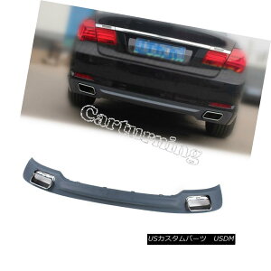 GAp[c Rear Diffuser Lip Exhaust Tips Fit for BMW 7 Series F01 F02 730i Non-M Bumper AfBt[U[bvGL][XgqgBMW 7V[YF01 F02 730i Non-Mop[p