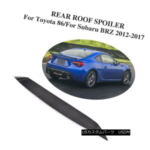 GAp[c Rear Window Spoiler Carbon Fiber Roof Wing Fit fr Toyota 86 Subaru BRZ 2012-2017 AEBhEX|C[J[{t@Co[[tEBOtBbgfr Toyota 86 Subaru BRZ 2012-2017