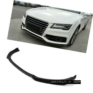 GAp[c FRP Front Bumper Lip Chin Spoiler Refit Unpainted Fit for Audi A7 Sline 13-14 FRPtgop[bv`X|C[AAEfBA7 SC13-14phtBbg