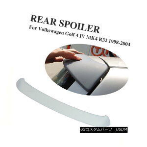 �G�A���p�[�c Unpainted Rear Roof Spoiler Lip Wing Fit for VW Volkswagen Golf 4 MK4 R32 98-04 VW�t�H���N�X���[�Q���S���t4 MK4 R32 98-04�p���h�����A���[�t�X�|�C���[���b�v�E�C���O