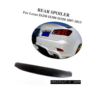 GAp[c Auto Rear Spoiler Trunk Lip Wing Fit for Lexus IS300 IS350 IS250 07-13 Unpainted Lexus IS300 IS350 IS250pAX|C[gNbvECO07-13h