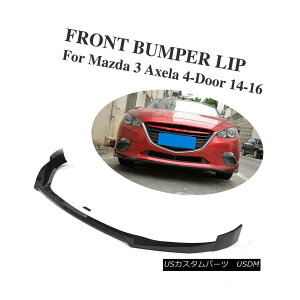 GAp[c Car Chin M3 Front Bumper Lip Carbon Fiber For Mazda 3 Axela Sport 4-Door 14-16 J[`M3tgop[bvJ[{t@Co[}c_3ANX|[c4hA14-16