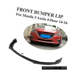 GAp[c M3 FRP Front Bumper Lip Chin Spoiler Kits Fit For Mazda 3 Axela Sport 4-D 14-16 M3 FRPtgop[bv`X|C[Lbg}c_tBbg3ANX|[c4-D 14-16