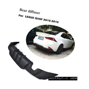 GAp[c PU Rear Diffuser Bumper Lip Fit For Lexus IS250 IS350 F Sport ISF Bumper 13-15 NTXIS250 IS350 FX|[cpPUAfBt[U[op[bvtBbgISFop[13-15