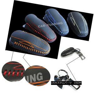 �G�A���p�[�c Genuine Leather Car Smart Remote Key Fob Case Holder Cover for tesla Model S �{���̃��U�[�J�[�X�}�[�g�����[�g�L�[�t�H�u�P�[�X�z���_�[�J�o�[�e�X�����f��S �y���s�A���i�z
