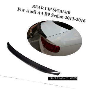 GAp[c Carbon Fiber Tail Trunk Spoiler Rear Wing Lip Fit For Audi A4 B9 Sedan 13-16 AEfBA4 B9Z_13-16̃J[{t@Co[e[gNX|C[AECObvtBbg