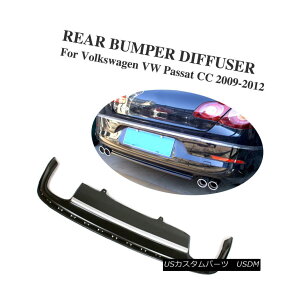 GAp[c Rear Bumper Diffuser With Silver Painting Lip Fit for Volkswagen Passat CC 09-12 㕔op[fBt[U[Vo[yCeBObvtBbgfortHNX[QPassat CC 09-12