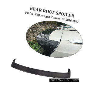 エアロパーツ Auto Rear Roof Spoiler Top Wing Carbon Fiber Fit for Volkswagen Touran 1T 16-17 フォルクスワーゲントゥーラン1T 16-17のための自動リア屋根スポイラートップウィング炭素繊維のフィット
