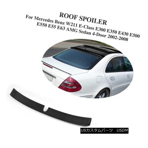 GAp[c Carbon Fiber Roof Window Spoiler For Benz W211 E-Class E350 AMG Sedan 4-D 02-08 xcW211 ENXE350 AMGZ_4-D 02-08̂߂̒Yf@ۂ̉̑̃X|C[