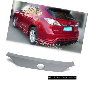 GAp[c Rear Trunk Center Spoiler Lip Wing Fit for Lexus 10-15 RX Series RX350 RX450 AgNZ^[X|C[bvECONTXp10-15 RXV[YRX350 RX450