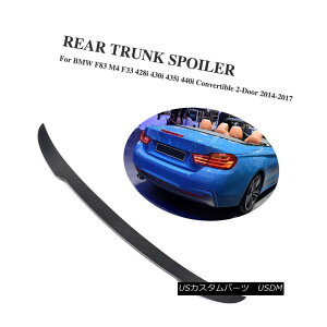 GAp[c 1PC Carbon Fiber Rear Spoiler Fit for BMW F83 M4 F33 428i 435i Convertible14-17 1PCJ[{t@Co[AX|C[BMW F83 M4 F33 428i 435i Convertible14- 17