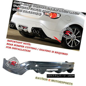GAp[c T-Style Rear Lip (ABS) Fits 12-16 Scion FR-S Toyota 86 T-X^CAbviABSj12-16TCIFR-Sg^86ɓK