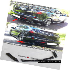 GAp[c MS-Style Rear Lip (Dual Exhaust) Fits 10-12 Mazda 3 4dr MS-X^CAbvifAGL][Xgj10-12}c_3 4dr