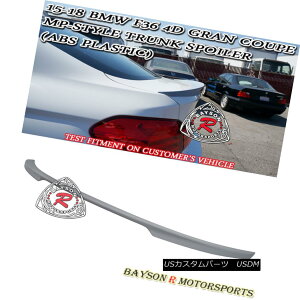 GAp[c M Sport Performance Style Trunk Spoiler (ABS) Fit 14-18 BMW F36 4dr Gran Coupe MX|[cptH[}XX^CgNX|C[iABSjtBbg14-18 BMW F36 4drON[y