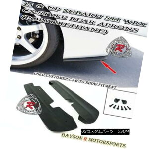 �G�A���p�[�c CS-Style Rear Aprons (Urethane) Fits 15-18 Subaru WRX STi VA1 VA2 4dr CS�X�^�C�����A�G�v�����i�E���^���j15-18�X�o��WRX STi VA1 VA2 4dr �y���s�A���i�z