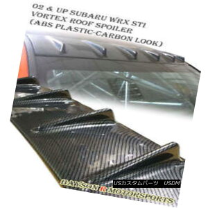 GAp[c VG-Style Rear Roof Fin Spoiler Wing (Carbon Look) Fits (02-07 Impreza) VGX^C̃A[ttBX|C[ECOiJ[{bNjtBbgi02-07CvbTj
