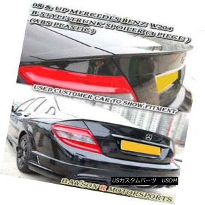 GAp[c Bra-Bus Style Rear Trunk Spoiler Wing (ABS) Fits 08-14 Mercedes C-Class W204 u - oXX^C̃AgNEX|C[EEBOiABSj08-14 Mercedes CNXW204ɓK