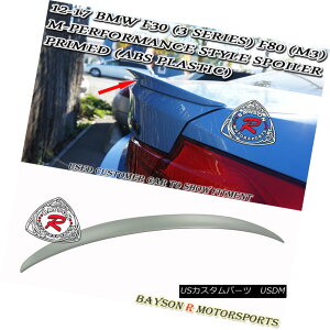 GAp[c M Sport Performance Style Trunk Spoiler (ABS) Fits 12-18 BMW F30 F80 3-Series M3 MX|[cptH[}XX^C̃gNEX|C[iABSj12-18ɓKBMW F30 F80 3V[YM3