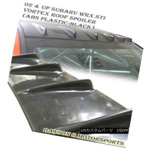 GAp[c VG-Style Rear Roof Fin Spoiler Wing (ABS Black) Fits 02-07 Subaru Impreza VGX^C̃A[ttBX|C[ECOiABSubNj02-07 Subaru Impreza