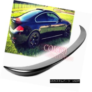 GAp[c Painted BMW 04~08 E63 6-series coupe V type trunk spoiler color: 668 black  yCgꂽBMW 04?08 E63 6V[YN[yV^gNX|C[J[F668H