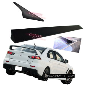 エアロパーツ Unpainted V1 type roof spoiler for 09~17 Mitsubishi Lancer Evolution X sedan ◎ 未塗装V1型ルーフスポイラー09?17三菱ランサーエボリューションXセダン?
