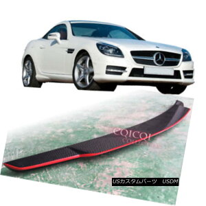 GAp[c Carbon Fiber +Red Line M-BENZ 12~17 R172 SLK convertible V type trunk spoiler  J[{t@Co[+bhCM-BENZ 12?17 R172 SLKRo[`uV^CvgNEX|C[H