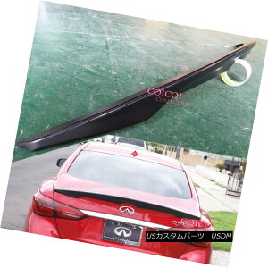 GAp[c Painted OEM type trunk spoiler for Infiniti 2014~2018 Q50 4D sedan  CtBjeB2014?2018 Q50 4DZ_p̓hOEM^CṽgNEX|C[H