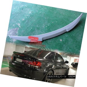 GAp[c Unpainted M4 Type Trunk Spoiler for BMW 07-13 E82 1-series Coupe 120i 118d 135i hM4^CṽgNEX|C[BMW 07-13 E82 1V[YEN[y120i 118d 135iH