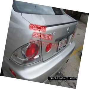 GAp[c Unpainted Trunk Lip Spoiler For 98~04 Lexus IS200 IS300 Sedan  h̃gNbvX|C[98?04NTXIS200 IS300Z_H