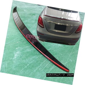 GAp[c Painted black + red line M-BENZ 17~ W213 E class Sedan OEM type trunk spoiler  h+ԐM-BENZ 17?W213 ENXZ_OEM^CṽgNEX|C[H