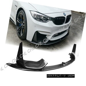 GAp[c Performance Style Carbon Fiber Front Bumper Lip For 2015-2017 BMW F80 M3 F82 M4 2015-2017 BMW F80 M3 F82 M4̃ptH[}XX^CJ[{t@Co[tgop[bv