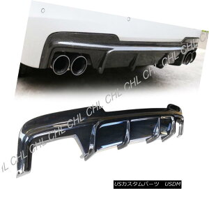 GAp[c V Stye Carbon Fiber Rear Bumper Diffuser For 11-16 BMW F10 5-Series M-Sport Only V StyeJ[{t@Co[Aop[fBt[U[11-16 BMW F10 5V[YM-X|[ĉ