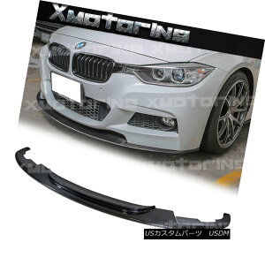 GAp[c For BMW 12-15 F30 F31 328i M-Tech Front Bumper DP Look Carbon Fiber Spoiler Lip BMWp12-15 F30 F31 328i M-ebNtgop[DPbNJ[{t@Co[X|C[bv