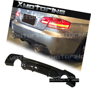 GAp[c For BMW 07-13 E92 E93 328i 325i M-Tech Bumper P Type Carbon Fiber Rear Diffuser BMW 07-13 E92 E93 328i 325i M-Techop[P^CvJ[{t@Co[AfBt[U[