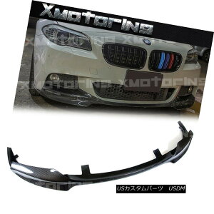 GAp[c Carbon V Style Front Spoiler Lip For BMW 11-15 F10 528i 535i 550i M Tech Bumper BMWpJ[{VX^CtgX|C[bv11-15 F10 528i 535i 550i M Techop[