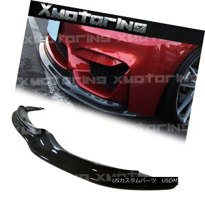 GAp[c Carbon Fiber V Style Front Spoiler Add On Lip For 15-17 BMW F80 M3 F82 M4 Bumper J[{t@Co[VX^C̃tgX|C[́A15-17 BMW F80 M3 F82 M4op[pbvɒǉ