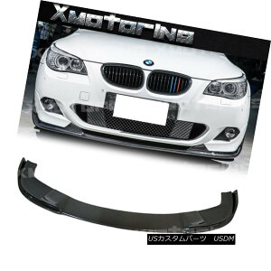 GAp[c H Look Carbon Fiber Front Lip For BMW 04-10 E60 5-Series 528i 550i M-Tech Bumper HbNJ[{t@Co[tgbvBMW 04-10 E60 5V[Y528i 550i M-Techop[